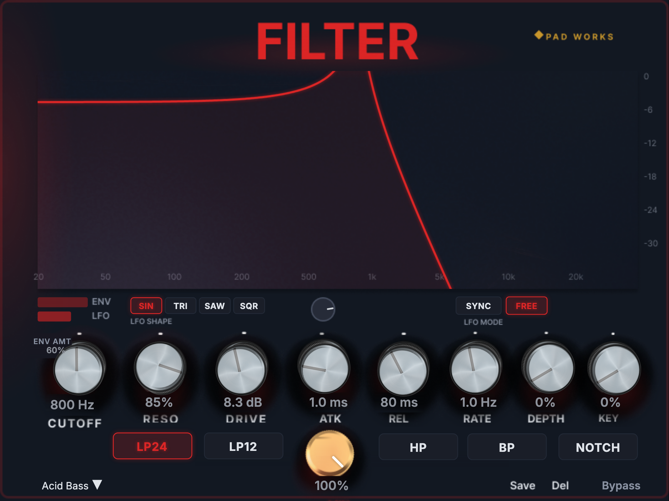 FILTER — interfaz